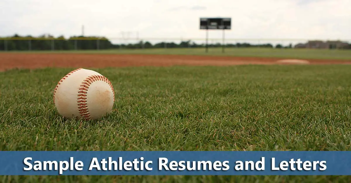 high school athletic director cover letter samples