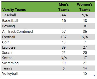 Saint Vincent College athletic teams