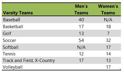 University of Texas at Dallas athletic teams