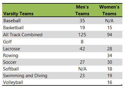 Manhattan College athletic team listing