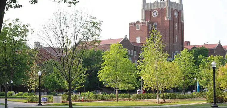 University of Oklahoma campus