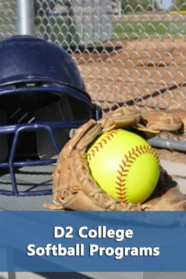 288 D2 Softball Colleges and Conferences