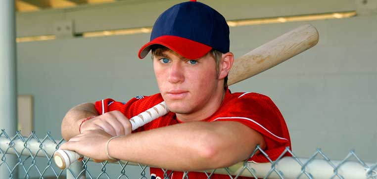 high school baseball player not worrying about how to get recruited to play college baseball