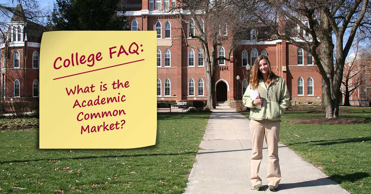 College Student asking what is the academic common market