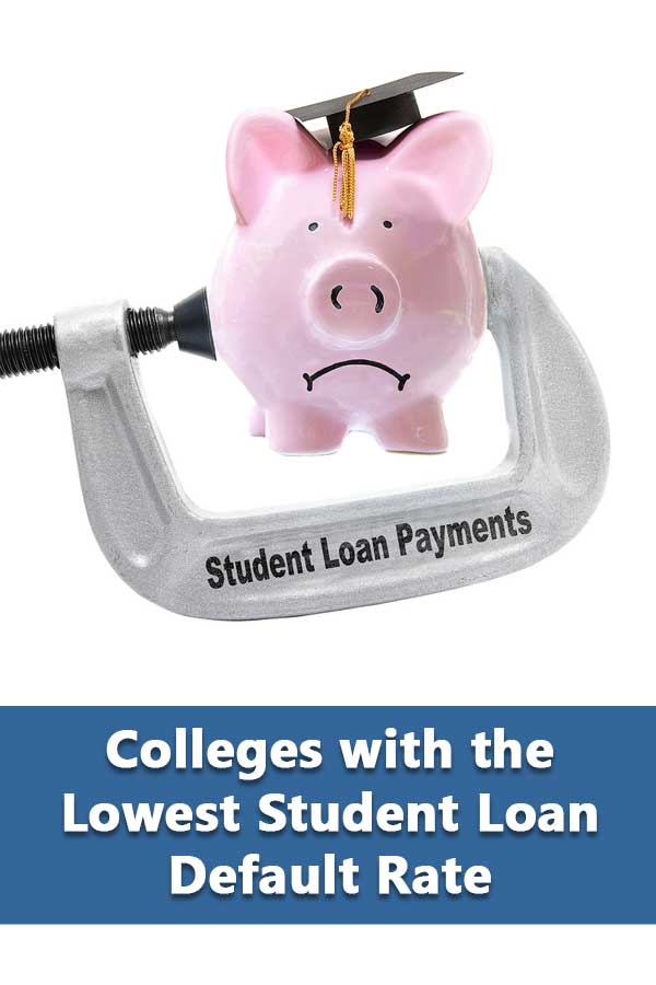 50-50 Highlights:  Colleges with the Lowest Student Loan Default Rates