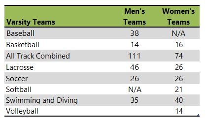 University of Maryland-Baltimore County athletic team listing