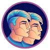 Zodiac sign for Gemini horoscope