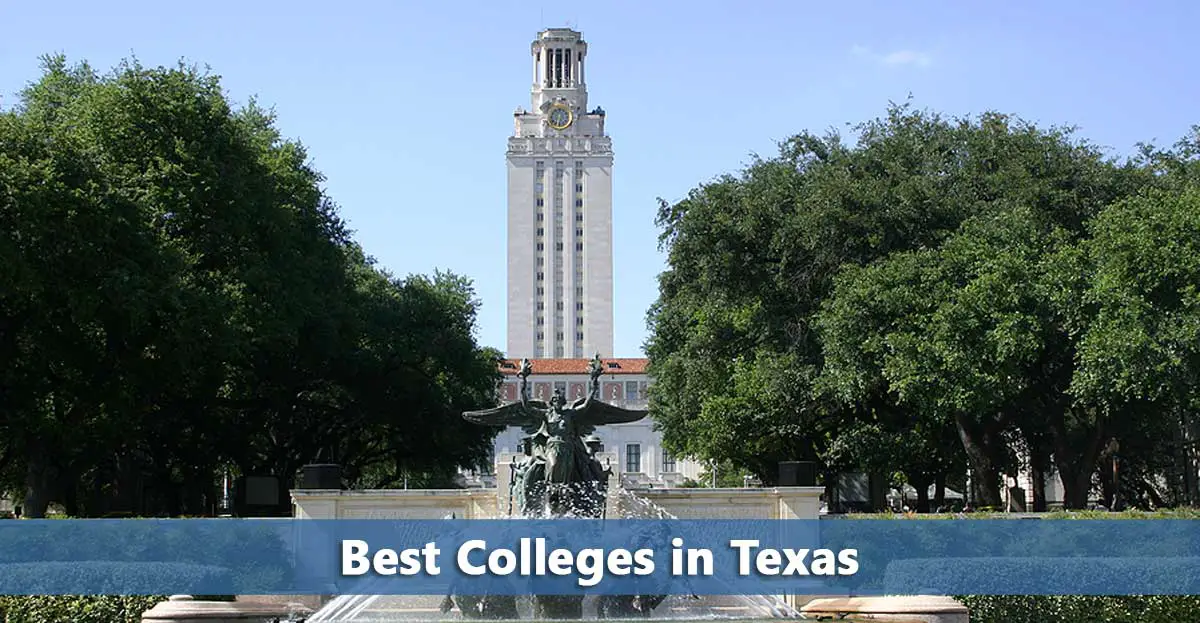 University of Texas tower representing best colleges in Texas