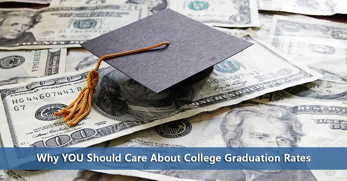 money representing why you should care about college graduation rates