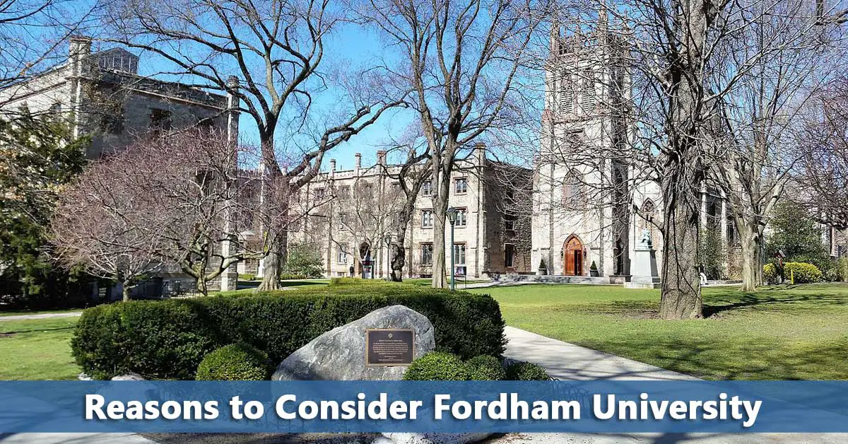 fordham university campus visit